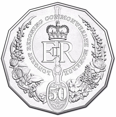 Australia 2015 50 Cent Longest-Reigning Commonwealth Monarch Coin Pack