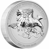 Australian Wedge-tailed Eagle 2021 $2 2oz Silver Reverse Proof