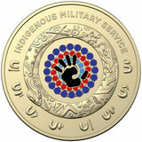 Australia 2021 $2 ANZAC Indigenous Military Service  Al-Br Coin Pack Coloured Uncirculated