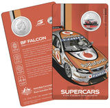 Australia 2020 50 Cent Coloured Uncirculated60 Years of Supercars 2008 Ford BF Falcon