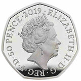 United Kingdom 2019 50p Proof The Snowman Coloured Silver