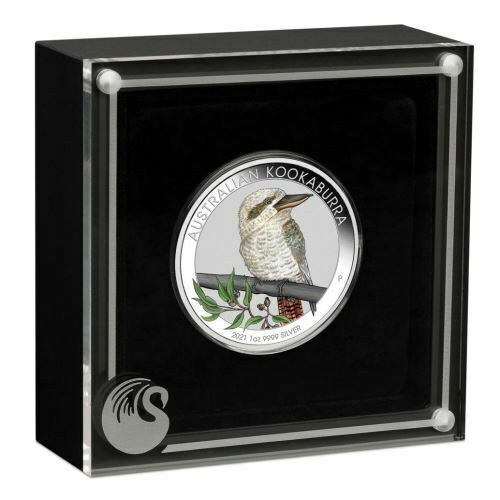 Australia 2021 $1 Uncirculated World Money Fair - Coin Show Special Australian Kookaburra 1 Oz Silver