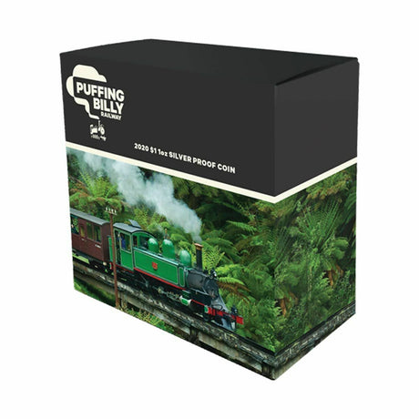 Niue 2020 Puffing Billy Train $1 1oz Silver Proof