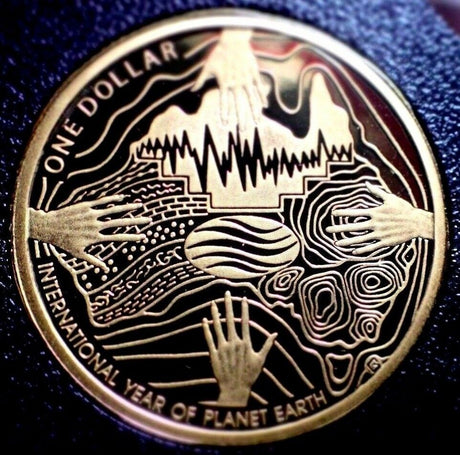 Australia  2008 $1 Proof Year of Planet Earth