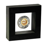 Tuvalu 2019 $2 Golden Abacus Insert 2oz .9999 Silver Antiqued Display Case Perth Mint