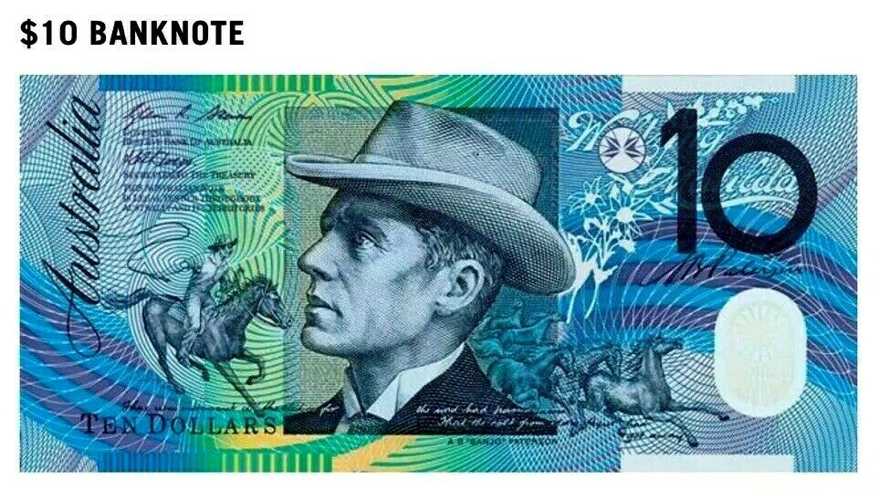 Australia 2015 & 2017 $10 Uncirculated Two Generations RBA Folder Banknote