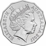 Australia 1966 – 2019 50 Cent Uncirculated Queen Elizabeth II Portrait 7-coin collection