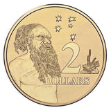 Australia 2018 $2 Uncirculated Aborigine and Southern Cross