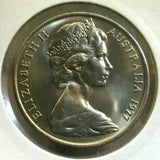 Australia 1977 20 Cent Uncirculated Platypus ex Roll