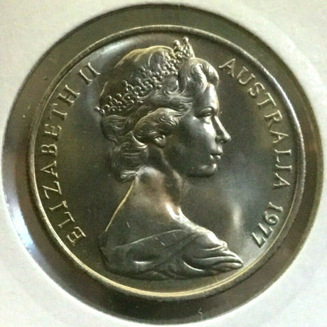 Australia 1977 20 Cent Uncirculated Platypus ex Roll