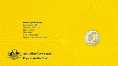 Australia 2019 $1 Uncirculated Vegemite Coin Alphabet Letter V Aussie Coin Hunt Stamp and Coin Cover PNC