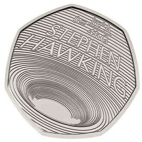 United Kingdom 2019 50p Celebrating the Life of Stephen Hawking BU Coin Pack