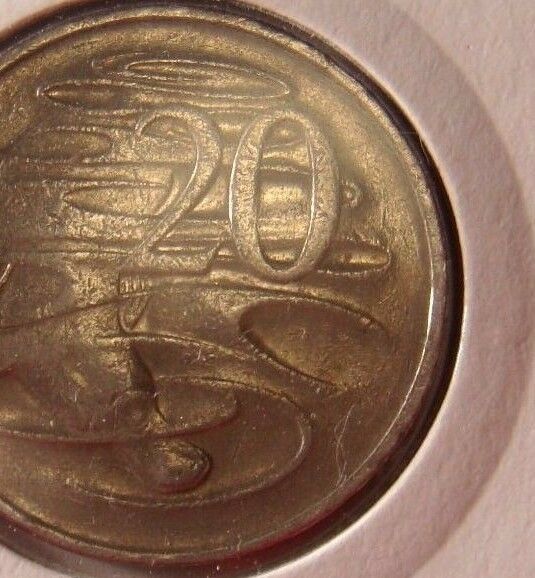 Australia 1981 20 Cent 3 1/2 Claw Circulated Platypus