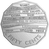Australia 2019 50 Cent Uncirculated International Year of Indigenous Languages