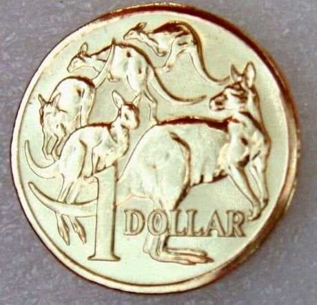 Australia 2013 $1 Uncirculated Mob of Roos