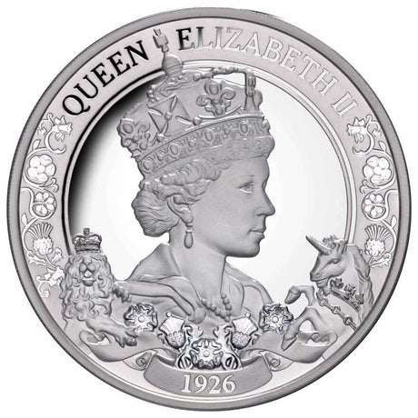 Niue Queen Elizabeth II 95th Birthday 2021 $1 1oz Silver Proof Coin Limited Mint 1000