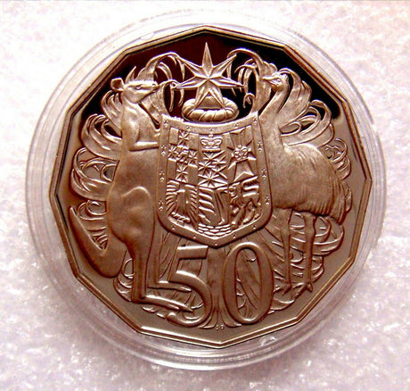 Australia 2013 50 Cent Proof Coat of Arms