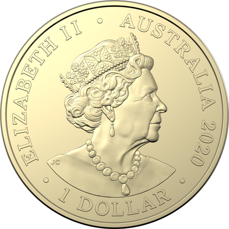 Australia 2020 $1 Uncirculated Eureka! Australia's Gold Rush C Mintmark
