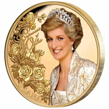 Niue 2021 $100 Diana Princess of Wales 1 Oz Gold Proof