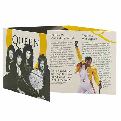 United Kingdom 2020 £5 Queen Band BU Sealed Coin Pack Royal Mint