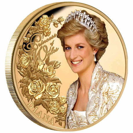 Niue 2021 $100 Diana Princess of Wales 1 Oz Gold Proof