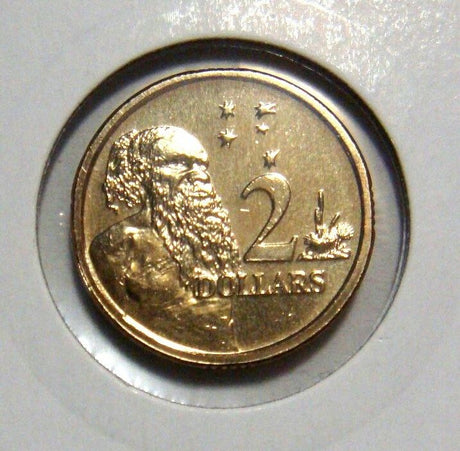 Australia 2011 $2 Uncirculated Aborigine and Southern Cross