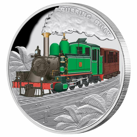 Niue 2020 Puffing Billy Train $1 1oz Silver Proof