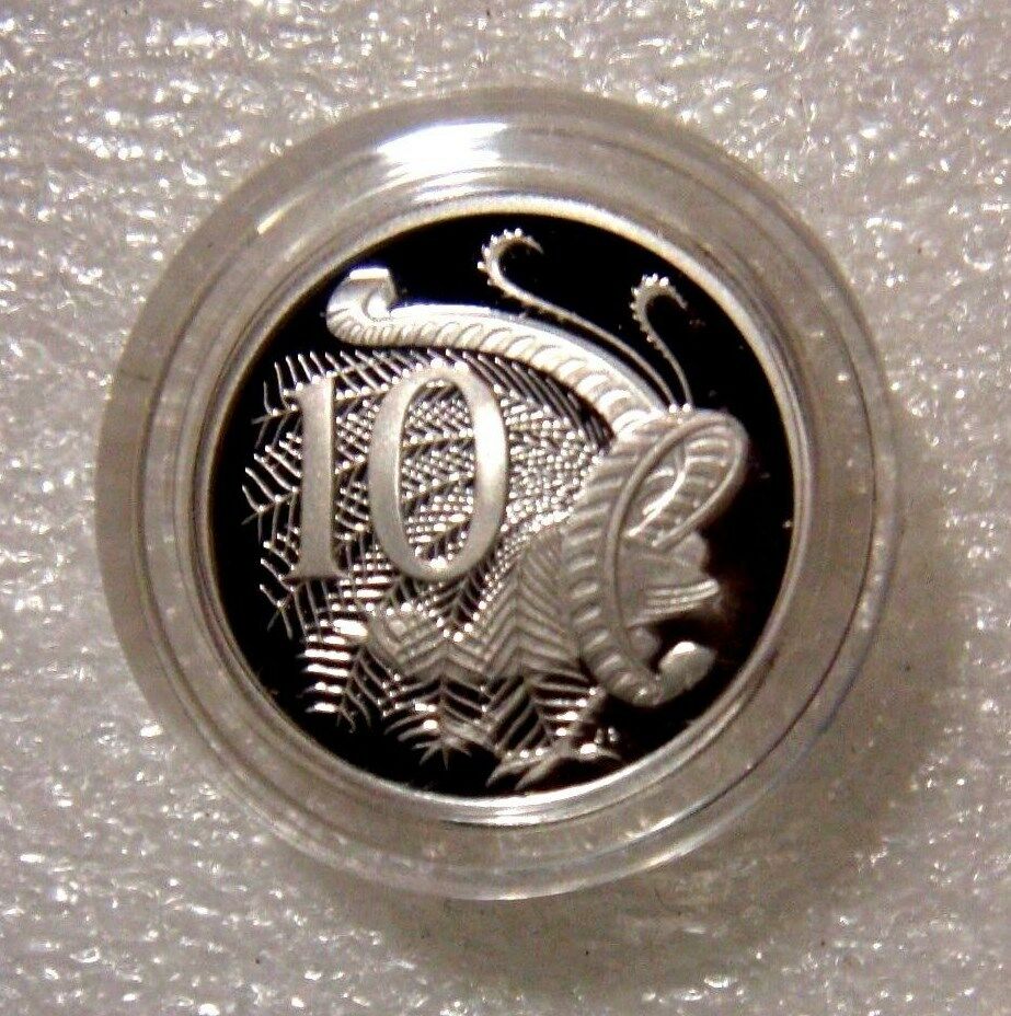 Australia 2015 10 Cent Proof Lyrebird