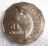 Australia 2000 50 Cent Uncirculated Flag