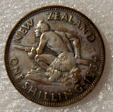 New Zealand: 1934 1 Shilling Silver