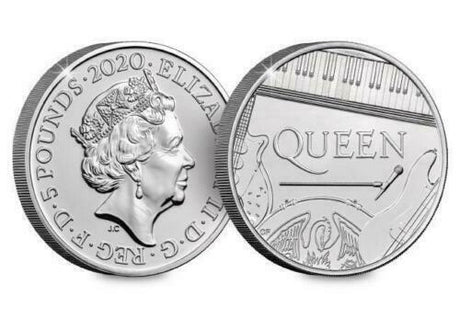 United Kingdom 2020 £5 Queen Band BU Sealed Coin Pack Royal Mint