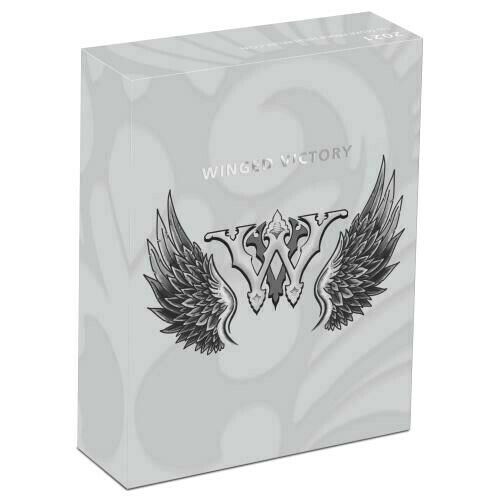 Australia 2021 $1 Winged Victory 1oz Silver Proof High Relief 3000 MADE