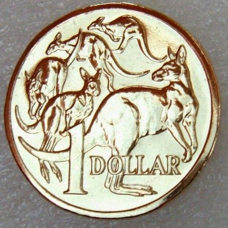Australia 2013 $1 Uncirculated Mob of Roos