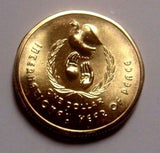 Australia 1986 $1 Uncirculated International Year of Peace