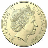 Australia 2019 $1 Uncirculated ANDA Cooktown Orchid Privy Mark