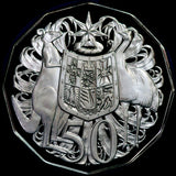 Australia 2011 50 Cent Proof Coat of Arms