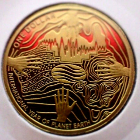 Australia  2008 $1 Proof Year of Planet Earth