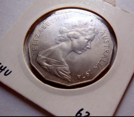 Australia 1974 50 Cent Choice Uncirculated 63