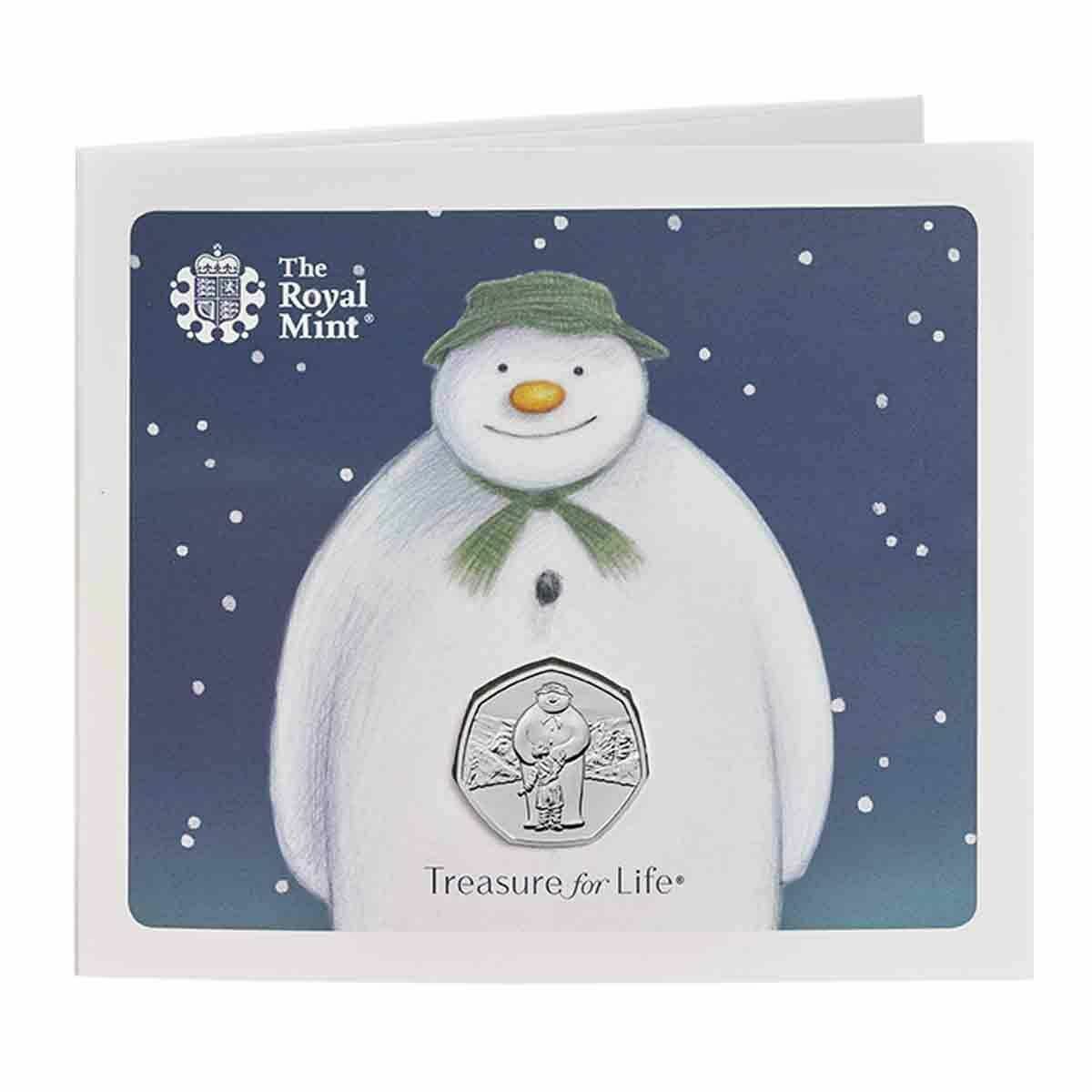 United Kingdom 2019 50p The Snowman Brilliant Uncirculated Coin Pack