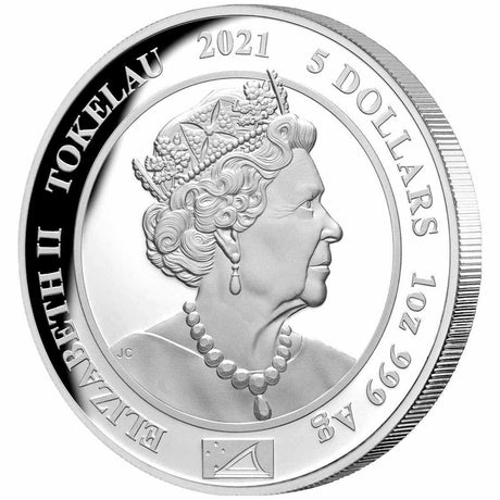 Niue 2021 $5 Diana Princess of Wales 1 Oz Silver Proof Rose Gold Plate