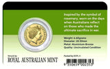 Australia 2017 $2 Coloured Rosemary Uncirculated Remembrance Day Coin Pack