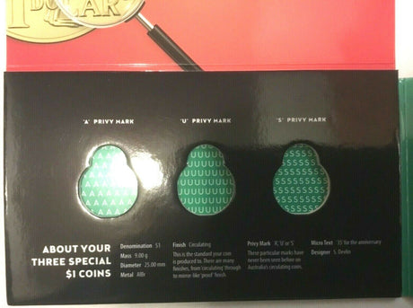 Australia 2018 Dollar Discovery Blue Booklet for $1 A U S Coins Sans Coins