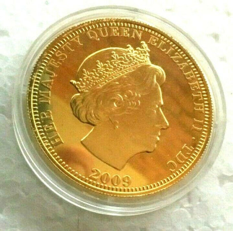 Tristan da Cunha 2009 £5 Proof Concorde Encapsulated Heat Shield of the Concorde
