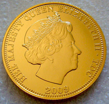 Tristan da Cunha 2009 £5 Proof Concorde Encapsulated Heat Shield of the Concorde