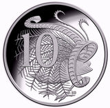 Australia 2019 10 Cent Proof Lyrebird