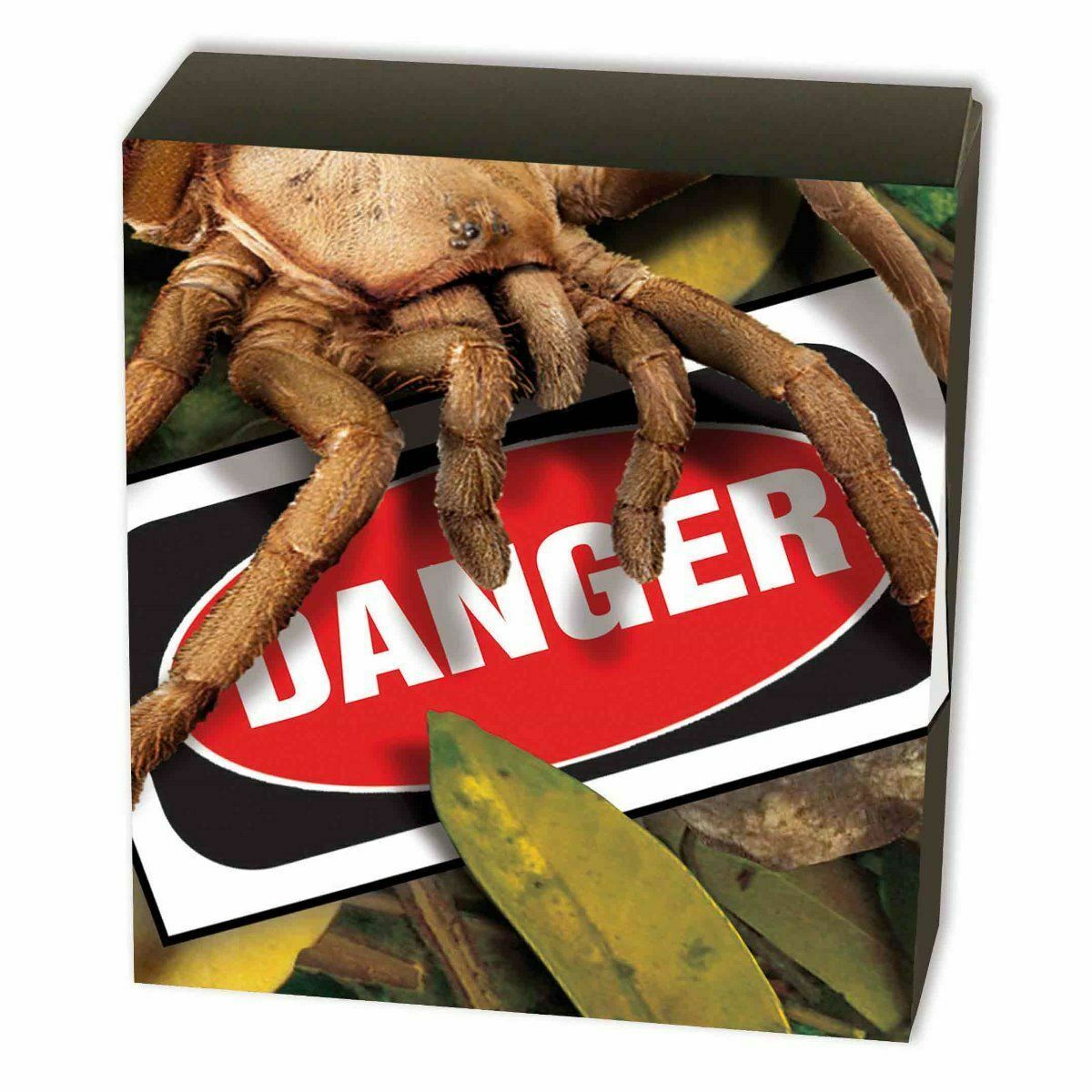 Tuvalu 2020 $1 Australia's Tarantula Deadliest and Dangerous Series Coloured 1 oz .999 Silver Proof Box