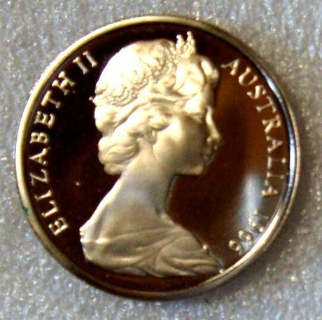 Australia 1966 10 Cent Proof Lyrebird