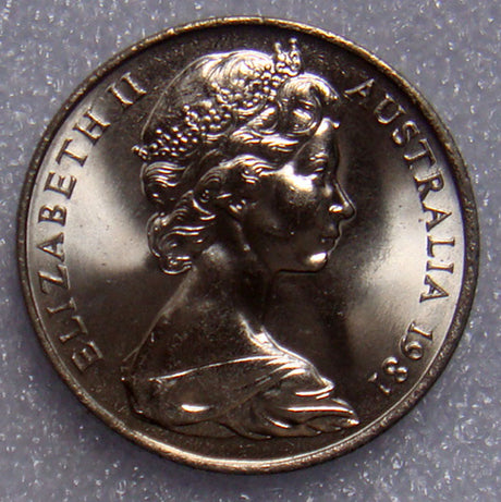 Australia 1981 20 Cent Uncirculated Platypus