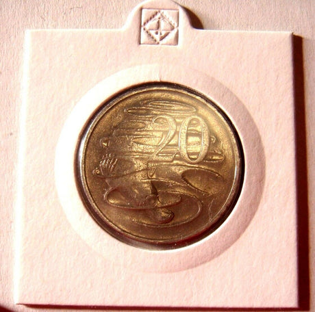 Australia 1981 20 Cent 3 1/2 Claw Circulated Platypus