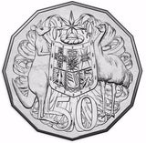 Australia 2018 50 Cent Uncirculated Coat of Arms